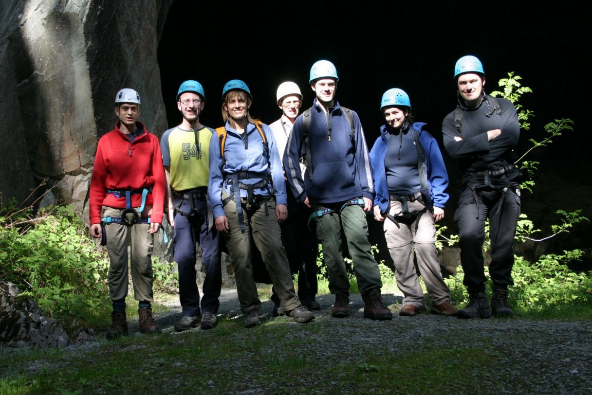 Group Photo, Cathedral Quarry